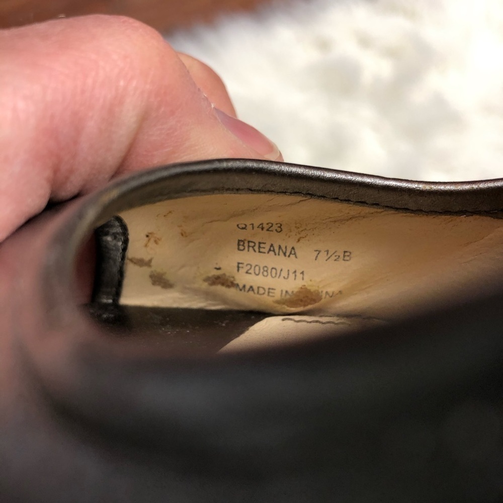 🎉HP🎉GORGEOUS COACH BREANA PLATFORM PEEPTOE HEELS/SHOES - Picture 12 of 12